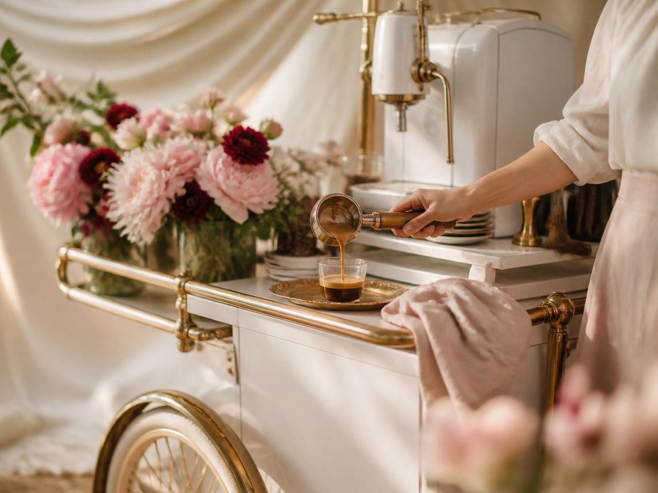 Rise & Reign — coffee, cart, small gatherings, the same conviction.